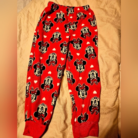 Minnie Mouse Fleece PJs | 5T | Toddler | Disney Junior | Pants | Shirt | Set - Picture 6 of 10